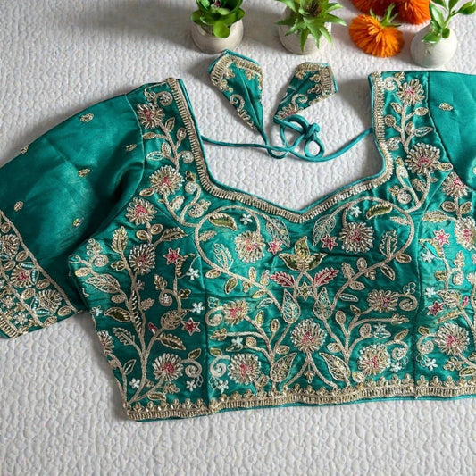 Party wear heavy work blouses