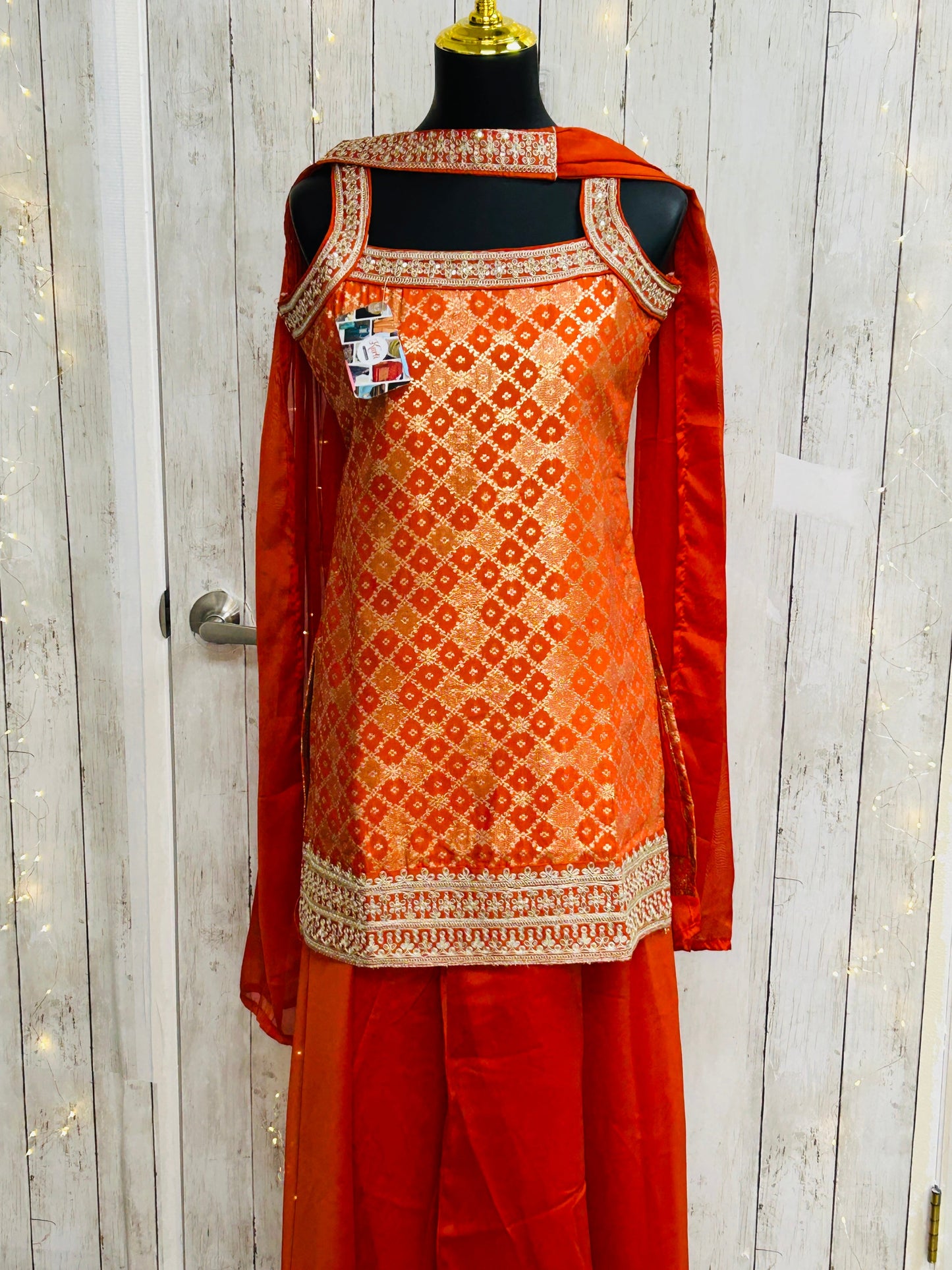 Banarasi sharara suit