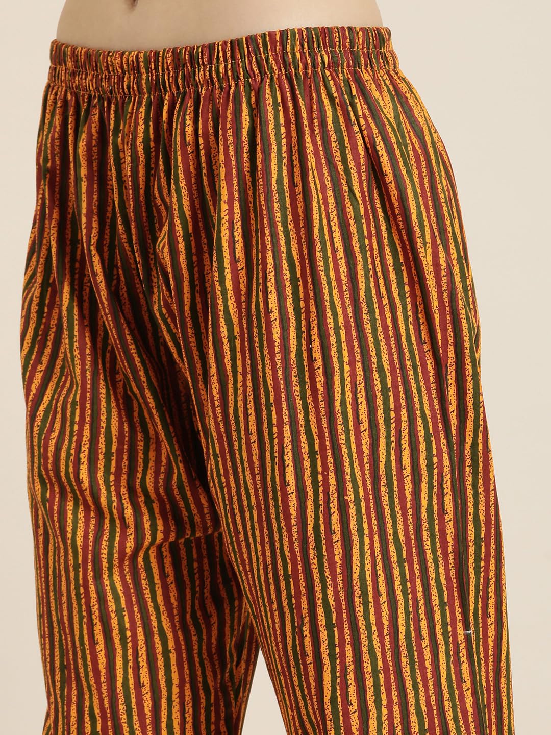 Shiv Textiles Cotton Kurta Set for Women.(9002-Mustard-L)