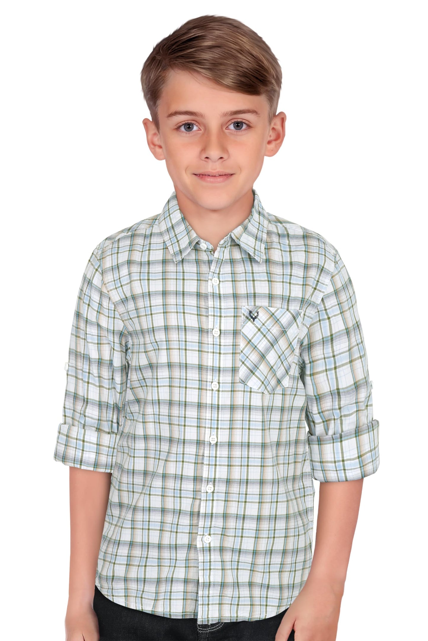 Allen Solly Girls Slim Fit Casual Shirt