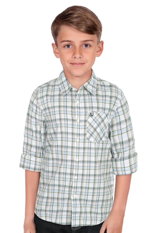 Allen Solly Girls Slim Fit Casual Shirt