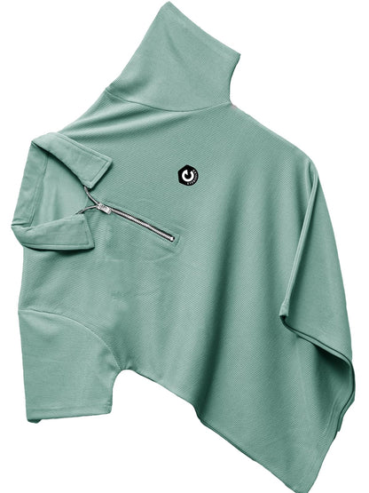 Noble Monk MenS Regular Fit Polo T Shirt |Half Sleeves |Collar Tshirts | Casual T-Shirt Malachite Green