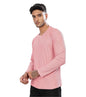 SHODOX Mens Polyblend Regular Fit Long Sleeve Solid Round Neck T-Shirts for Men (Pack of 1)