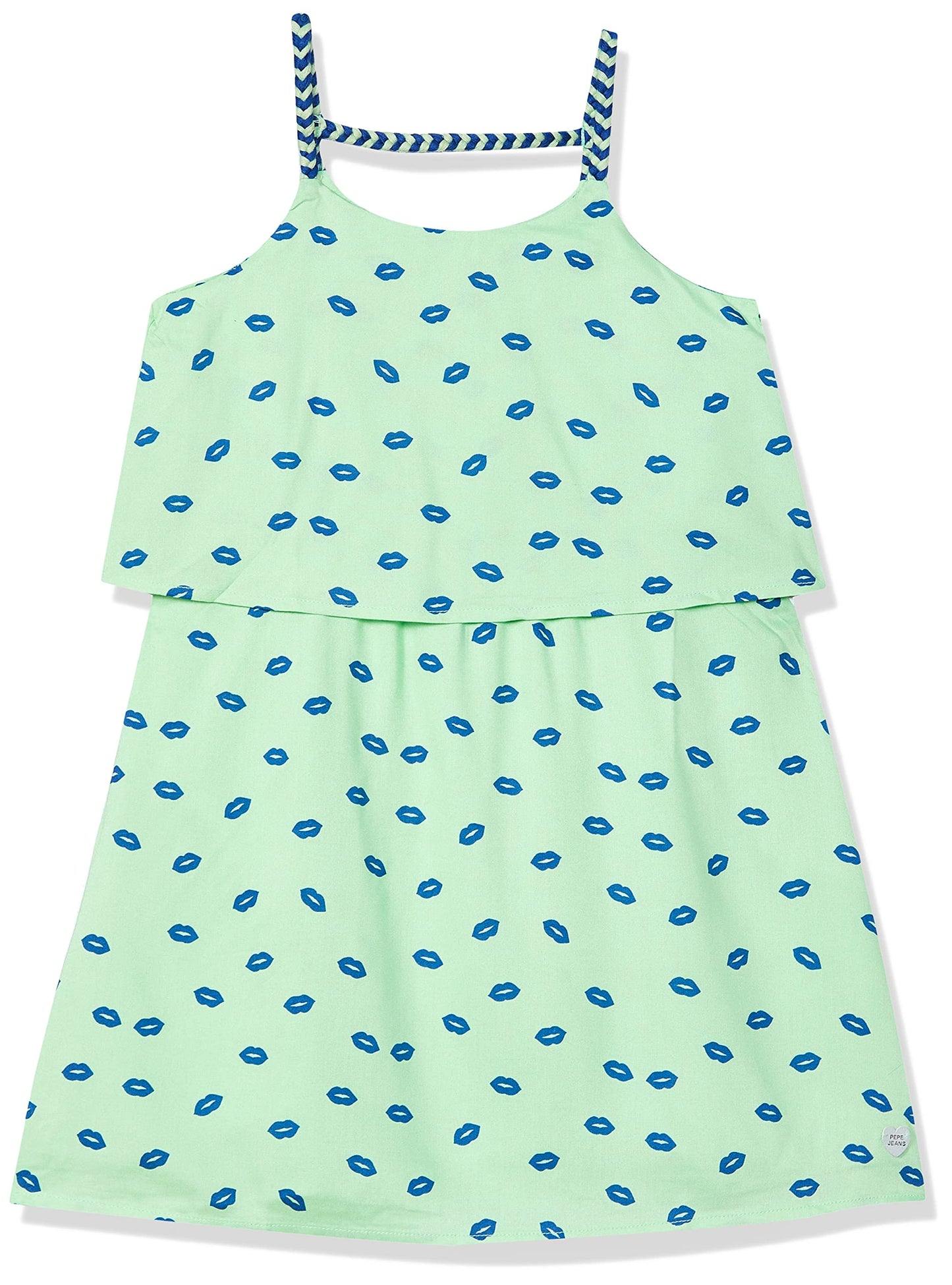Pepe Jeans GirlS Plain Regular Fit T-Shirt (Pg951437_Menthol_6) Green