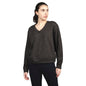 Skechers Women Skech Sweats Shimmer V Neck T-Shirt
