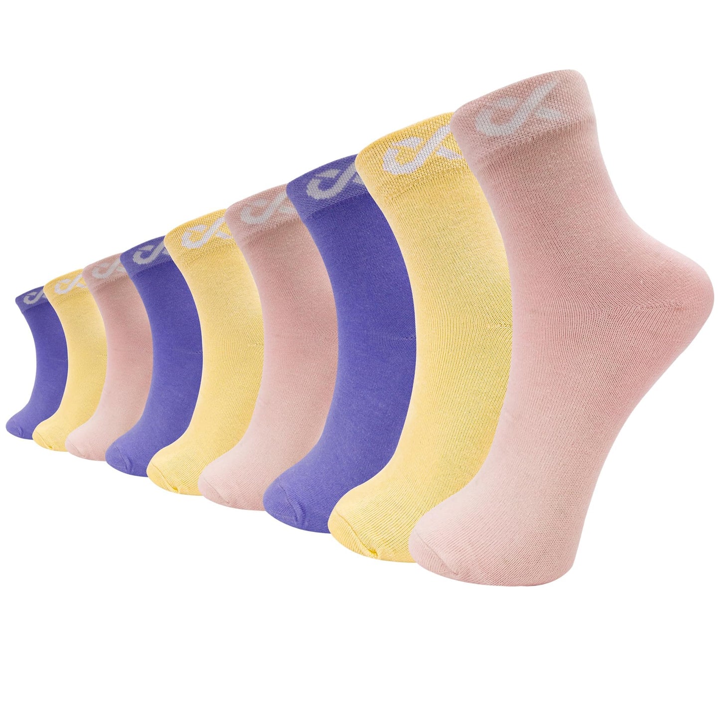 Xjarvis Malibu Ankle Socks For Women & Girls Soft, Breathable, Comfortable, And Durable Perfect For Sports, Running, Cotton Sock