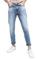 Ketch Mens Blue Slim Tapered Jeans
