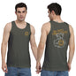 Peppyzone Mens S to 5XL Designer Men Vest Teddy Printed Cotton Sando/Baniyan/Ganji for Men and Boys - Perfect for Gym Workouts,