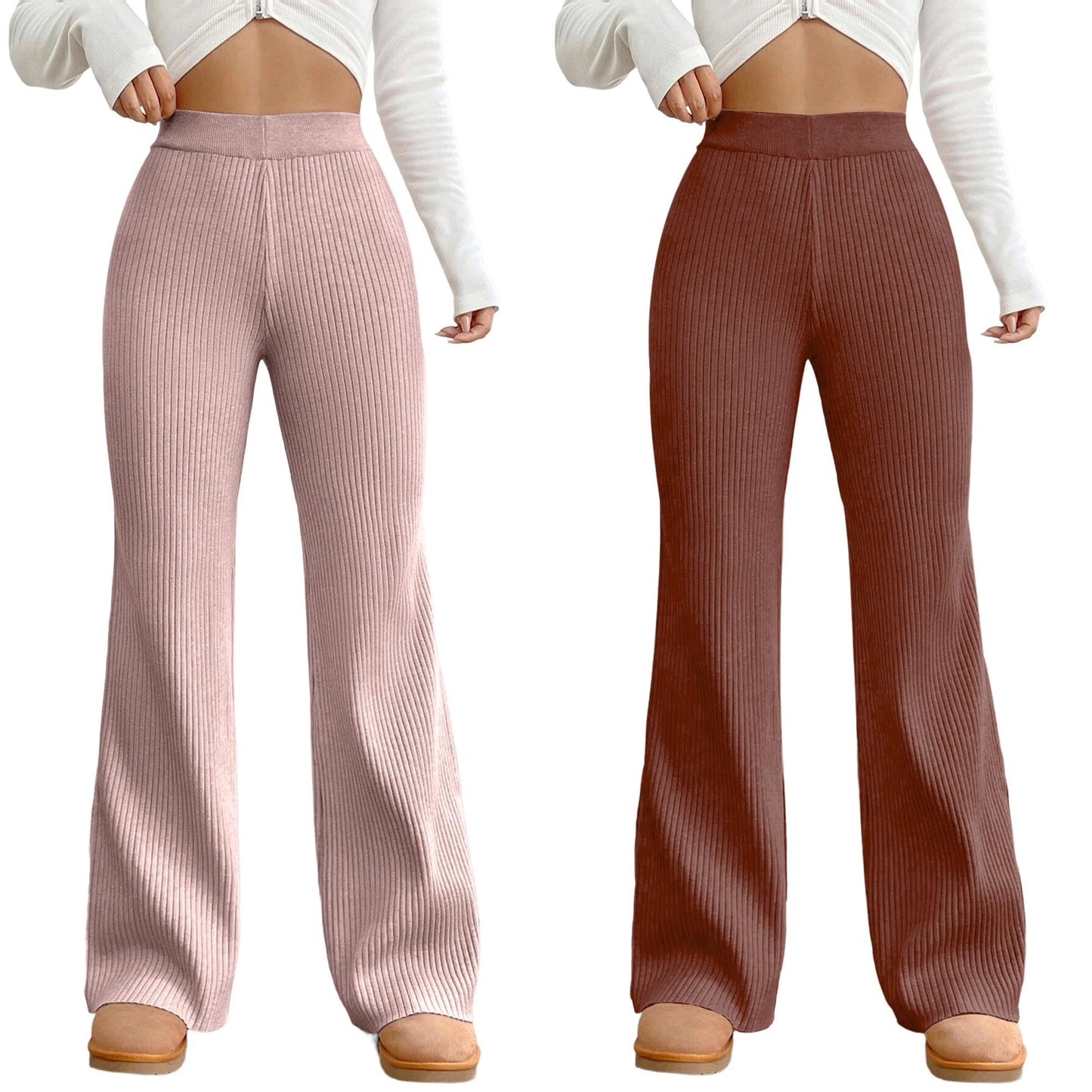 Tee Projekt Regular Fit Trousers for Women| Korean Trousers for Women