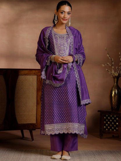 Libas WomenS Silk Blend Kurta Set (27687
