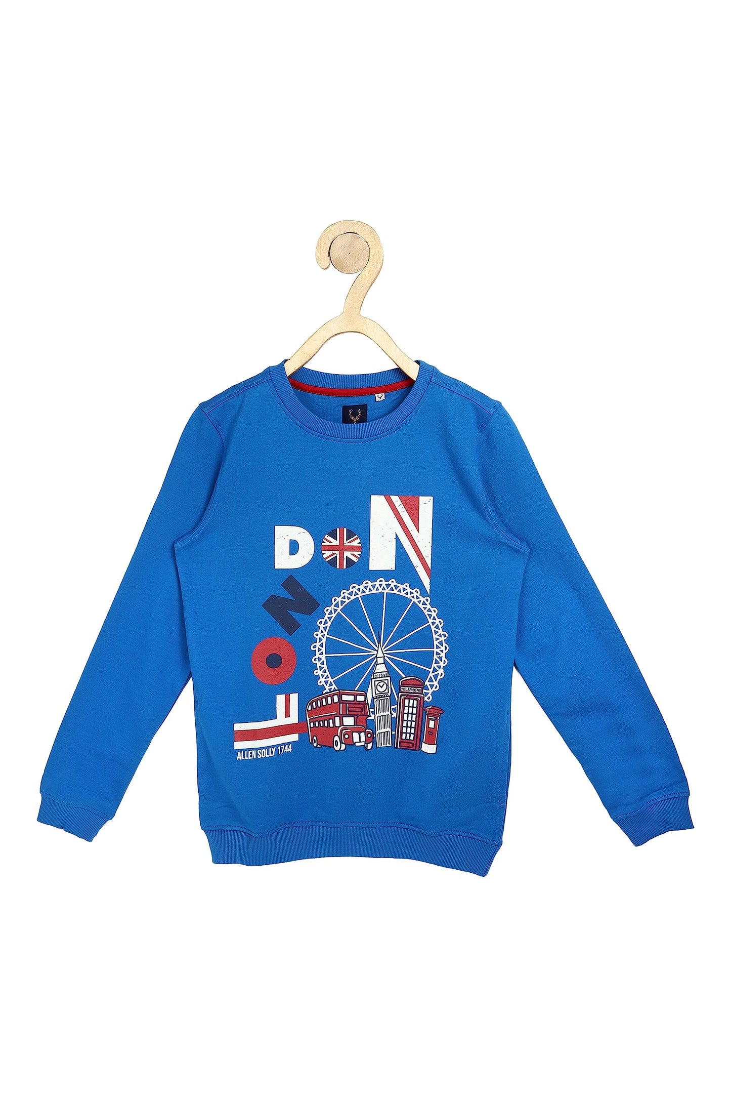 Allen Solly Boys Regular Fit Printed Graphic Casual Cotton T-Shirt