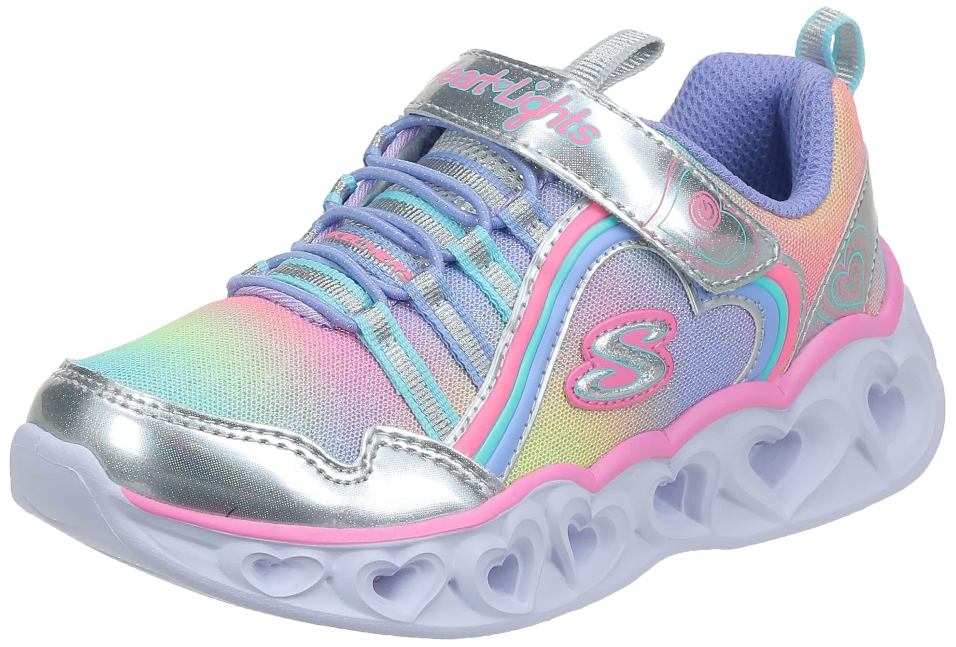 Skechers Girls Heart Lights Sneakers