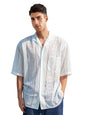 BE ACTIVE Mens Casual Cotton Blend Crochet Textured Shirt || Half Sleeve Shirt || Men Casual Shirt || Casual Wear Shirts (HIM01