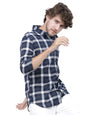 Ketch Men'S Letter Print Straight Regular Fit Shirt (Khsh000014_Green/White M)