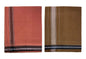 Prakasam Cotton Mens Colour Thalapathi Border Single Dhoti/Size1.28X2.00 Mtrs/Combo Pack Of 2 Dhoties