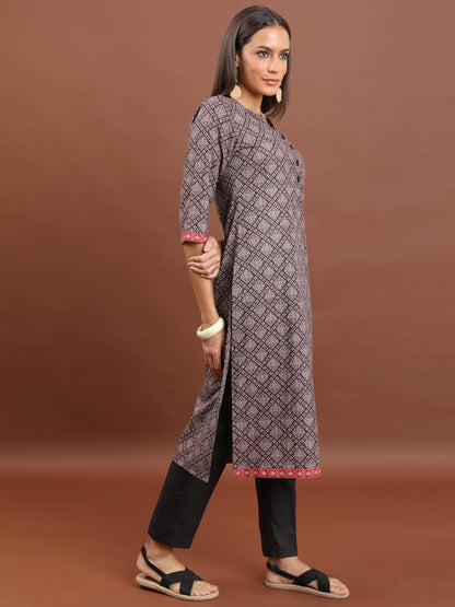 Ketch WomenS Polyester Kurta Set (Khk3001050_Yellow