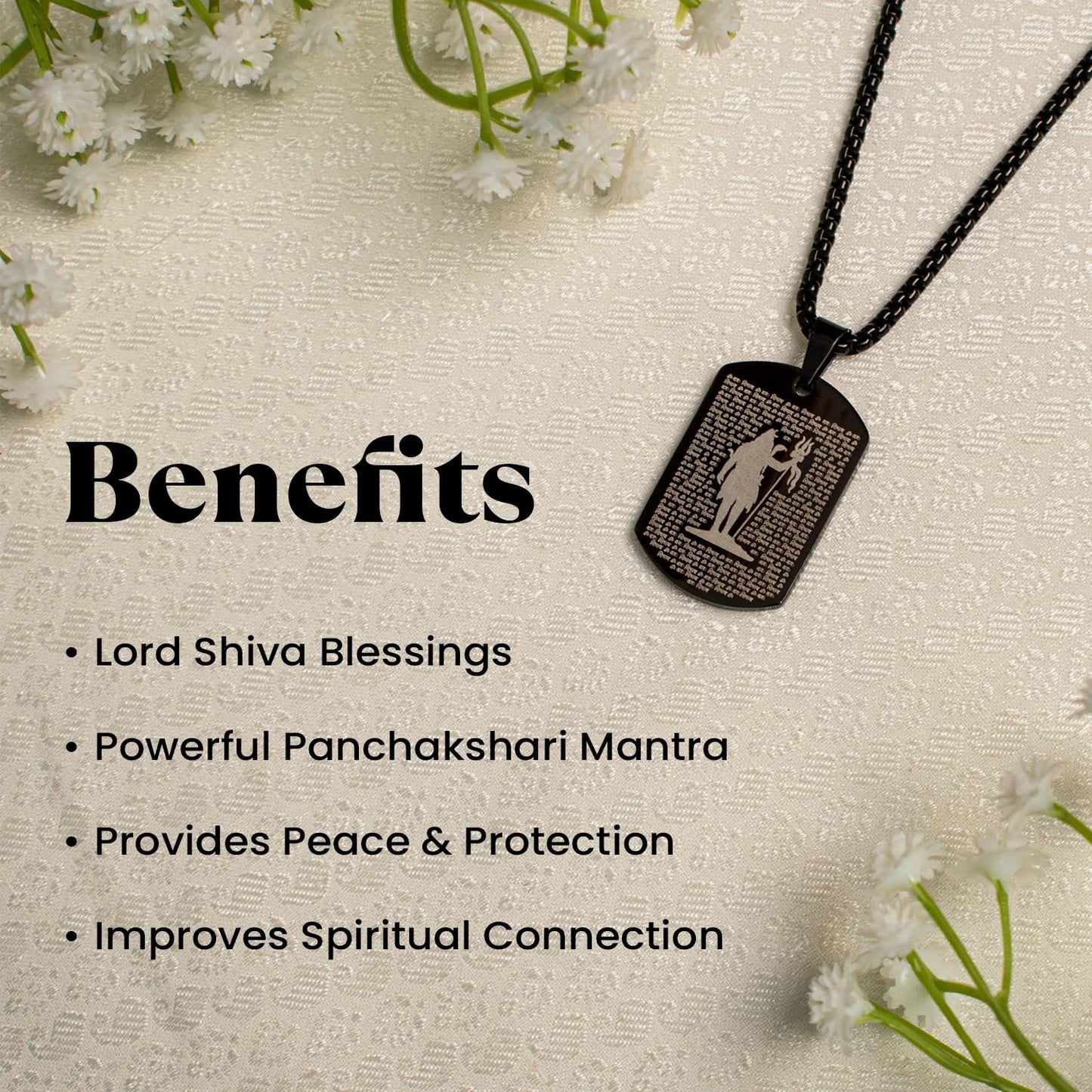 Astrotalk Mahadev Kavach Pendant | Energized with Shiv Panchakshari Mantra | Spiritual Shield | Unique Gift Item for Men & Women
