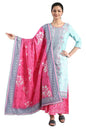 Aurelia WomenS Printed Cotton Dupatta (21Fea80002-502851-Pink-Fs_Pink_Free Size)