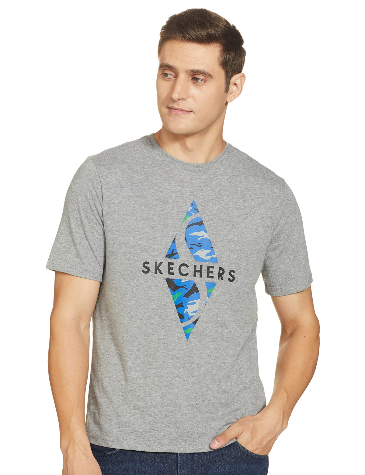 Skechers Men Diamond T-Shirt
