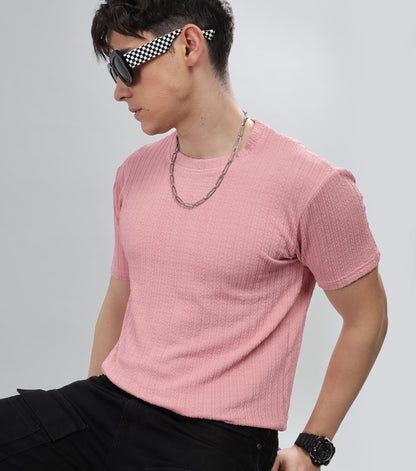 SHODOX Mens Polycotton Regular Fit Half Sleeve Solid Round Neck Tshirt for Men (Pack of 1)