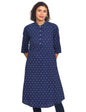 Aurelia Women's Cotton A-Line Regular Kurta