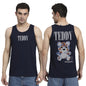 Peppyzone Mens Regular Fit Vest (TT-Teddy36FB40FB_Navy Blue