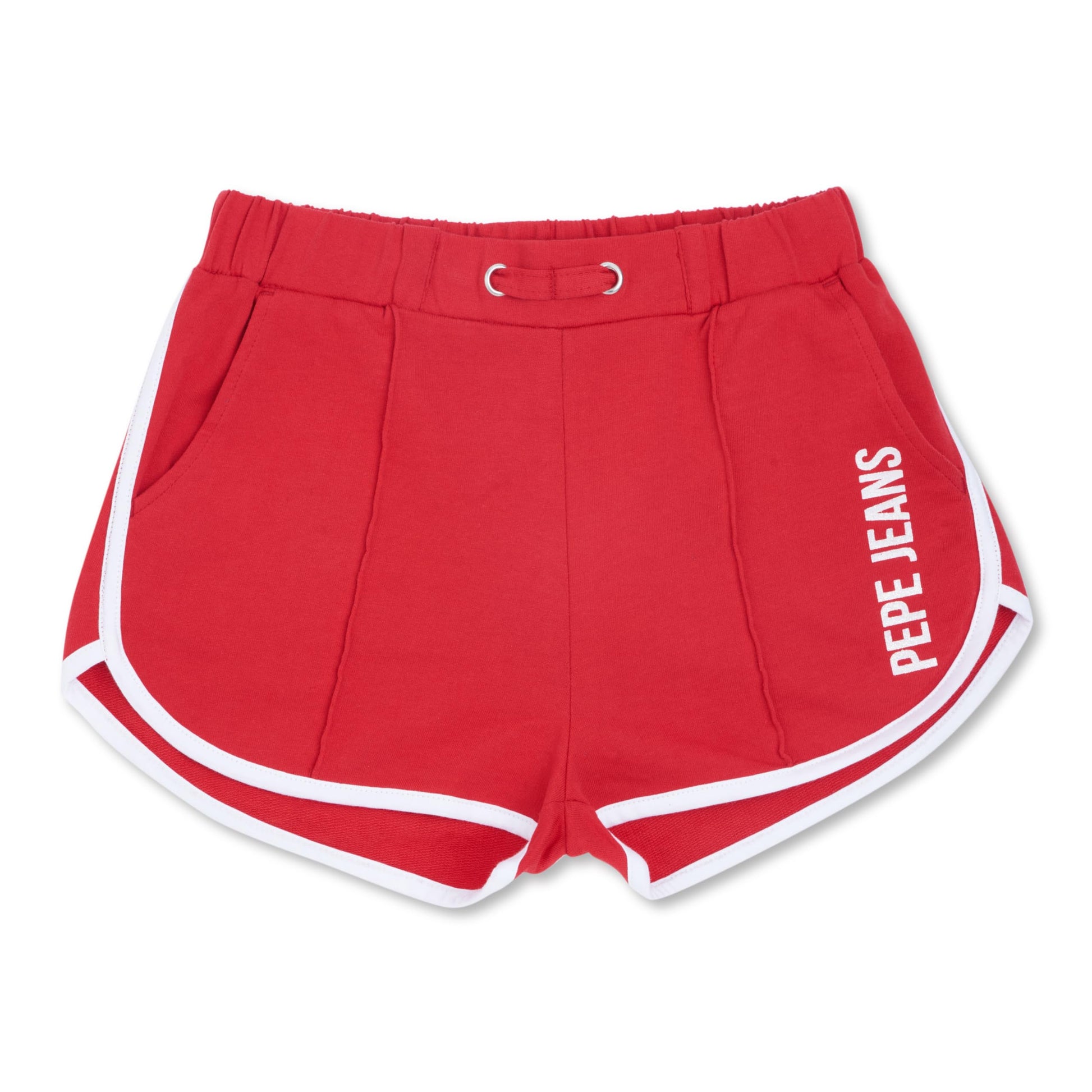 Pepe Jeans GirlS Chino Shorts (Pg800784_Red_4)