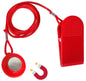 Shopoflux Treadmill Safety Key | Universal Treadmill Magnet Security Lock | Fitness Replacement Kit for All Treadmill- Red