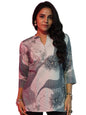 Libas WomenS Linen Straight Kurti (58167_Off White