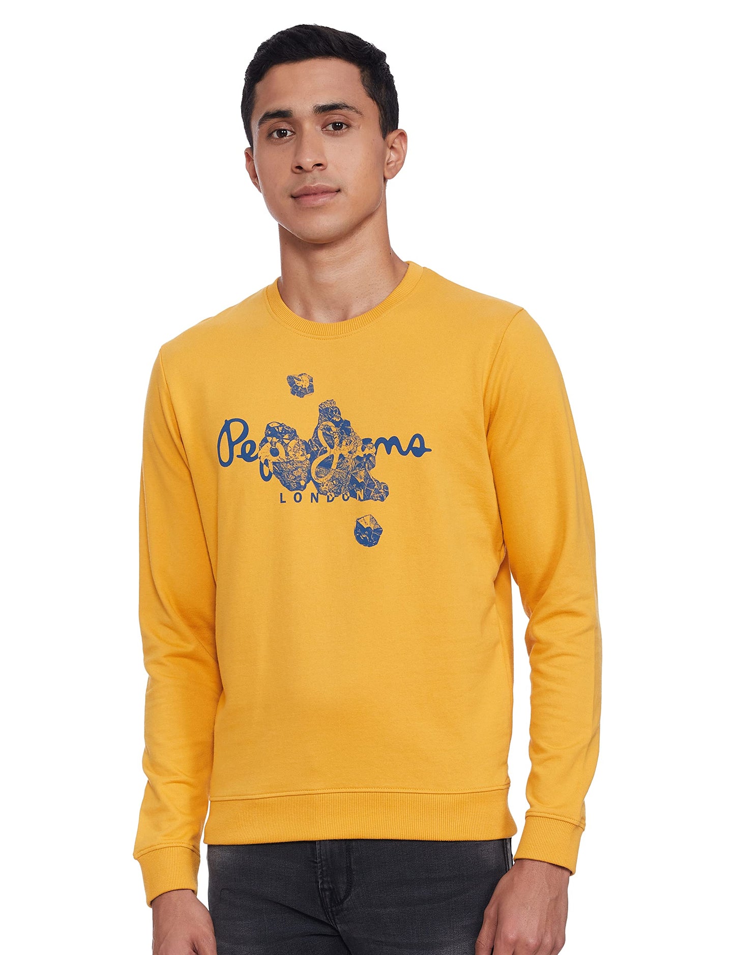 Pepe Jeans MenS Sweatshirts (Pm582112_3Xl, Yellow, 3Xl)