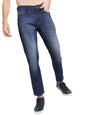 Ketch Mens Indigo Slim Tapered Jeans