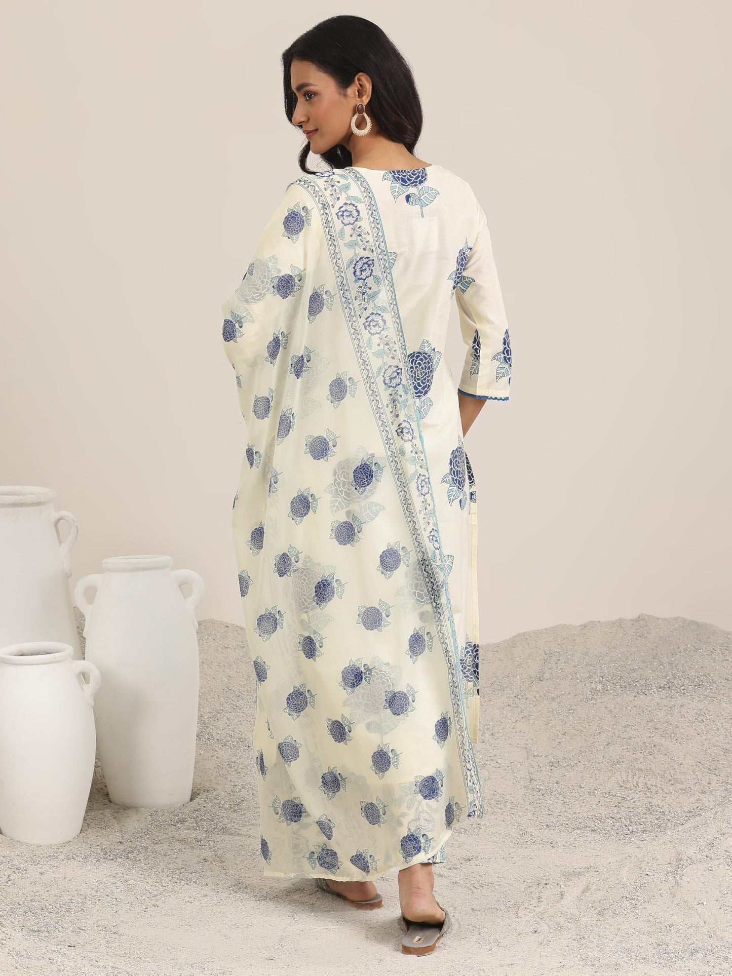 Libas WomenS Silk Blend Kurta Set (99020Or