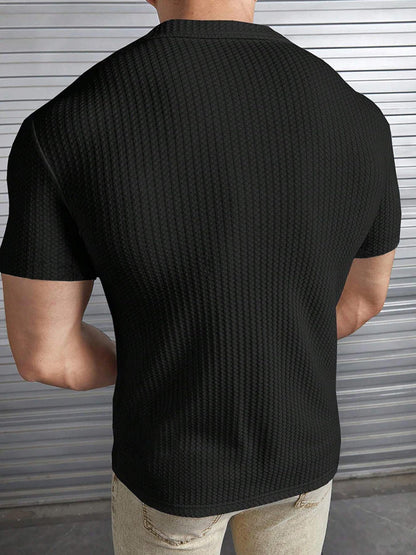 Noble Monk MenS Solid Casual Shirt | Half Sleeve | Regular Fit | Popcorn Shirt For Men