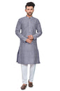 Be Active MenS Embroidered Lucknowi Grey Kurta Set || Men Kurta Pajama || Men Kurta Pajama Set || Kurta Pajama For Men (Rfsk001