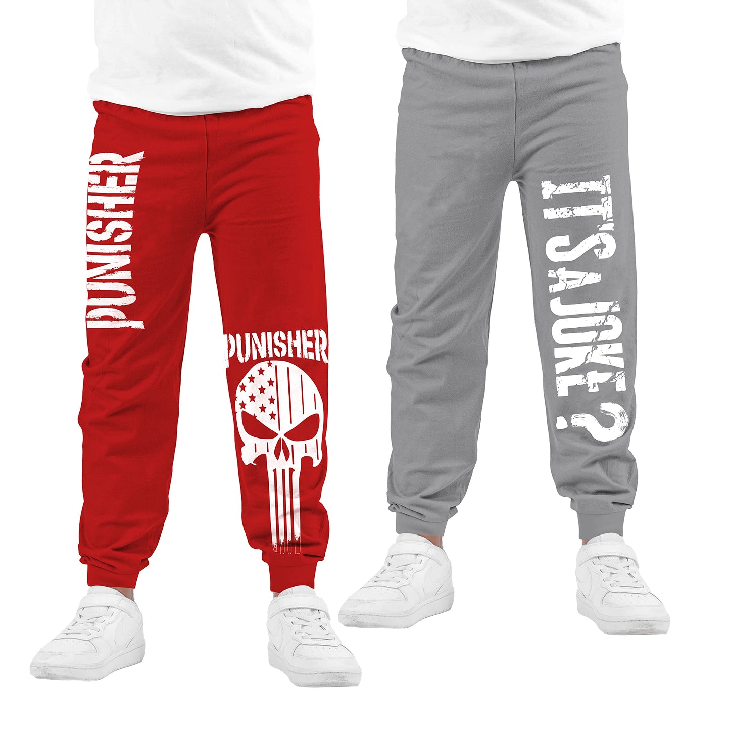Kyda Kids Boys Cotton Printed Track Pants (Pack Of 2)