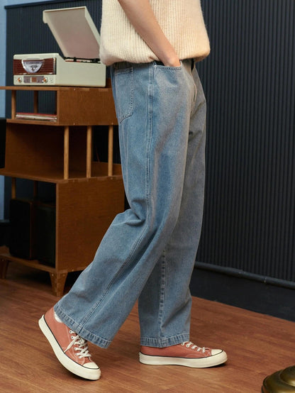 Kotty MenS Regular Mid Rise Light Blue Jeans
