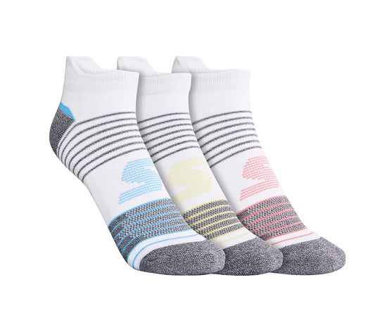 Skechers Women 3pk Half Cushion Lowcut Socks
