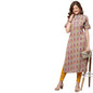 ANNI DESIGNER Women's Crepe Regular Fit Kurta (Noki STY_Grey_S)