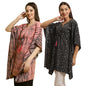 Tee Projekt Casual Crepe Kimino Sleeves Womens Kaftan Dress ll Kaftan Casual & Everyday Kurta (Pack of 2)