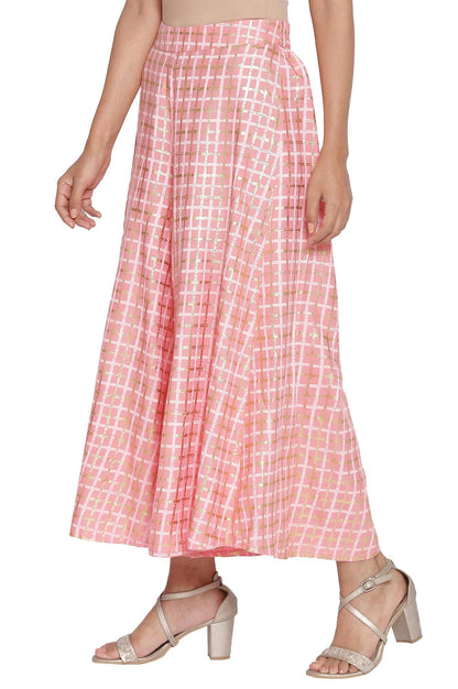 Aurelia Printed Strechable Culotte For Women | Calf Length Culotte For Women
