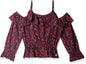 Pepe Jeans GirlS Shirts (Pg301560_6-7 Years, Blue, 6-7 Years)