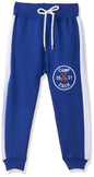 T2F Boys Regular Fit Mid Rise Track Pant Royal Blue