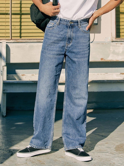 Kotty MenS Regular Mid Rise Blue Jeans