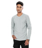 SHODOX Mens Polyblend Regular Fit Long Sleeve Solid Round Neck T-Shirts for Men (Pack of 1)