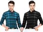 Noble Monk MenS Polo Neck Full Sleeves T-Shirt | Causal Tshirt For Men