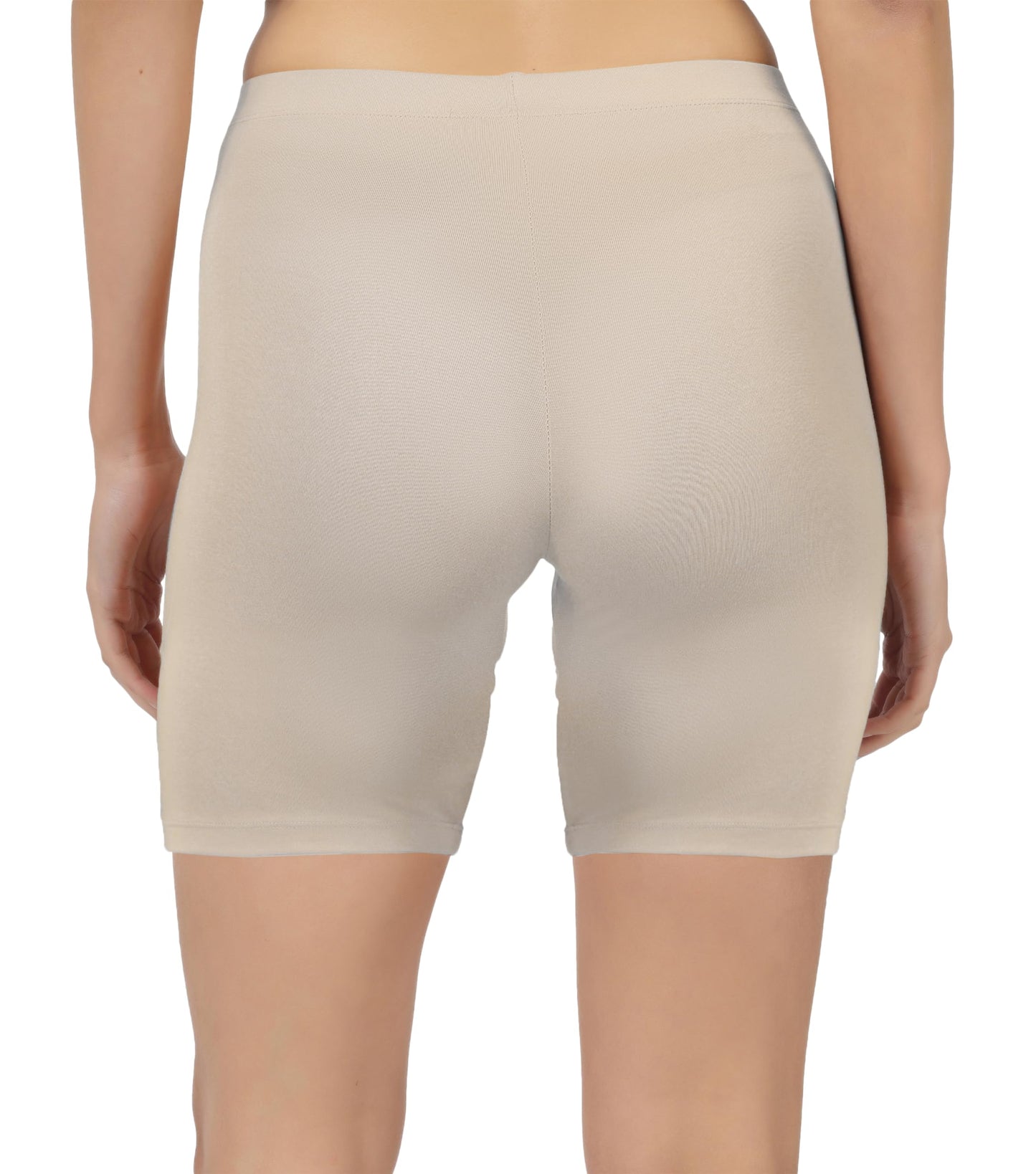 SHODOX Womens Anti Bacterial Cycling Shorts, Under Skirt Biker Shorts, High Waist Stretchable Yoga Shorts & Gym Workout Skin Fi