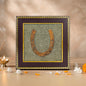 Astrotalk Ghode Ki Naal on Raw Pyrite Frame | Vastu Decorative Item for Home & Office | Attracts Wealth, Luck & Prosperity | Home Decor & Wall Decor Items for Living Room | Gift for Man & Woman