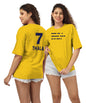 SHODOX Bio-Washed Anti Bacterial 100% Pure Cotton Womens Oversized Asthetic Premium Printed T-Shirt | Cozy Soft, Less Wrinkles,