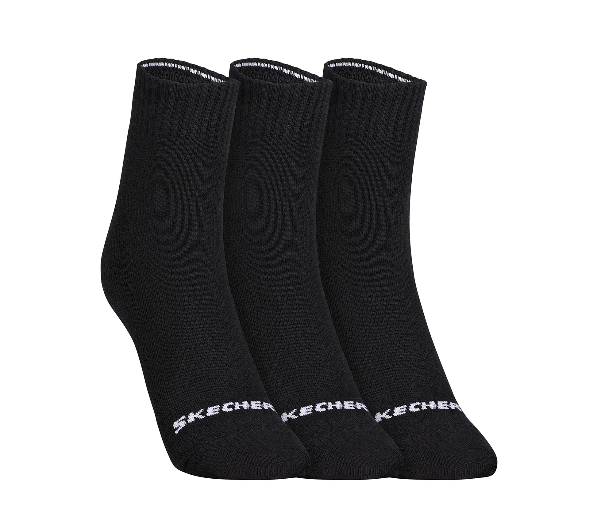 Skechers Men Pack Of 3 1 2 Terry Ankle Socks