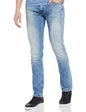 Pepe Jeans Men Mid Rise Slim Jeans (Pm206827Q05_Light Used_30), Blue